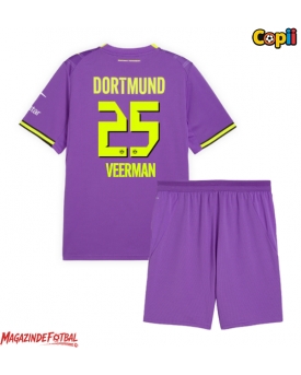 Borussia Dortmund Joey Veerman #25 Echipament de Fotbal Replică 2026-27 Copii Treilea (+ Șorturi)